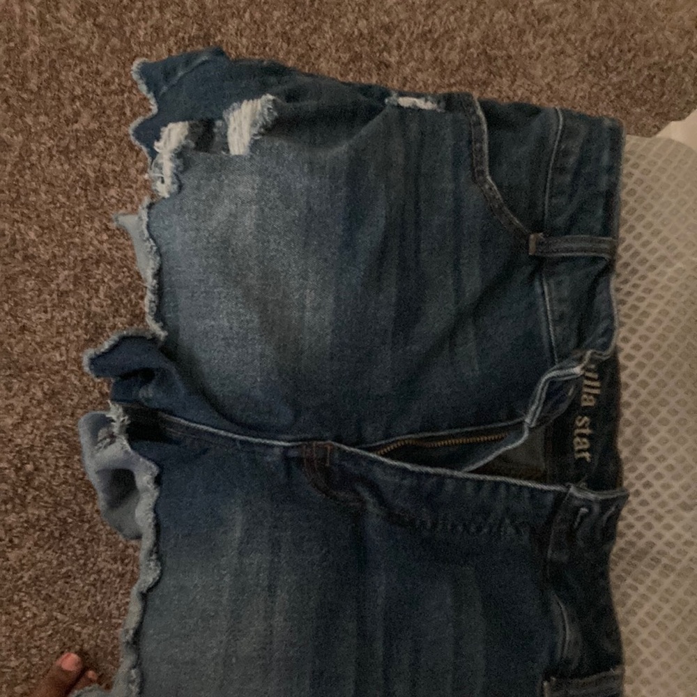 Womens shorts, super high rise